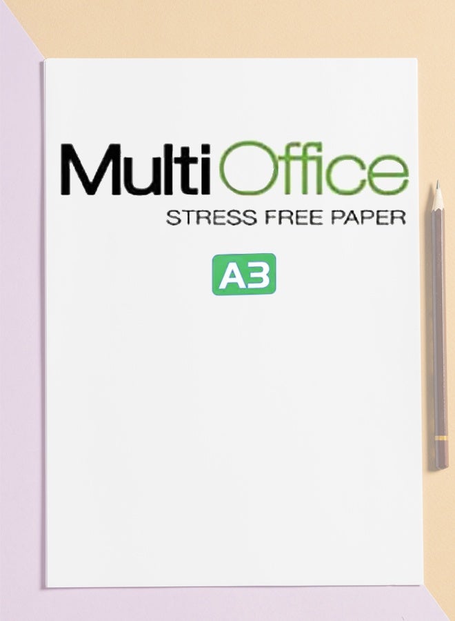 Multi Office A3 Printing Paper White 80 GSM - 500 Sheets Ream - High Quality for Professional Printing - Image 2